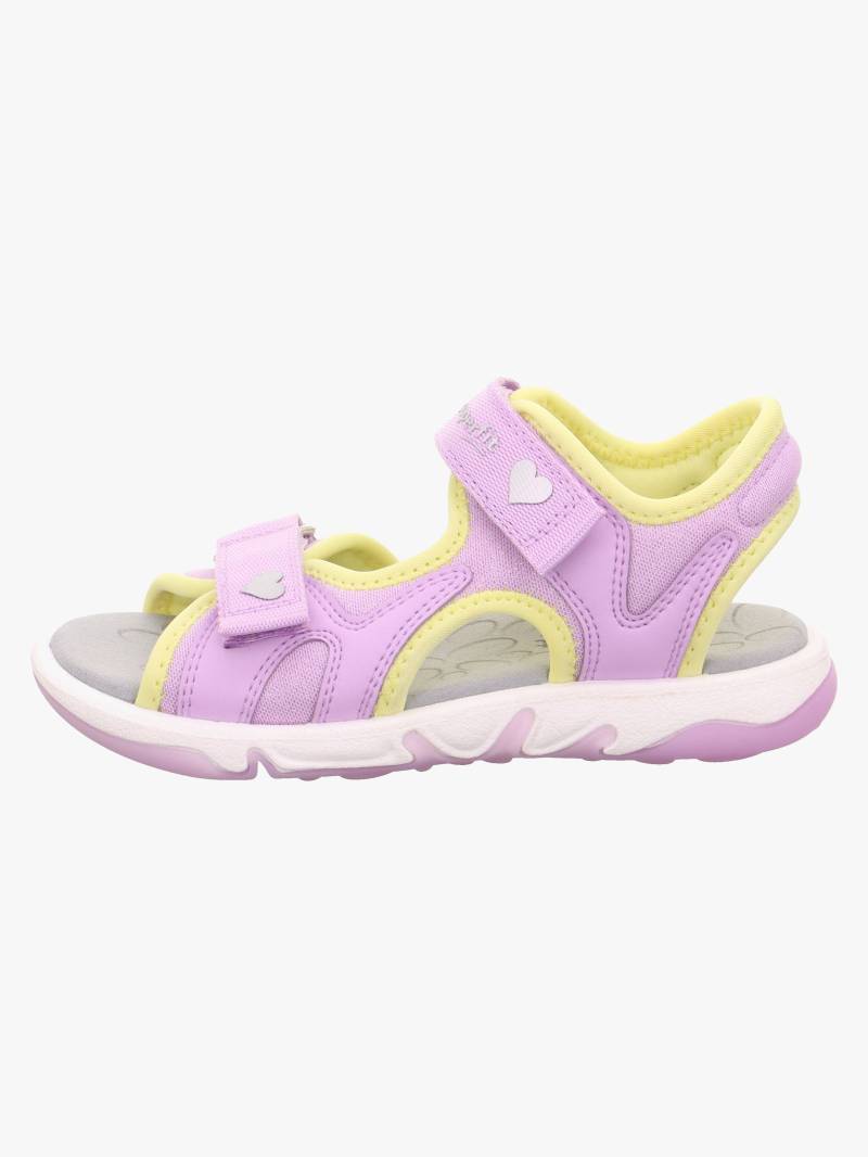 Superfit Pebbles Kinder Sandalen, Purple/Yellow, 35 von Superfit