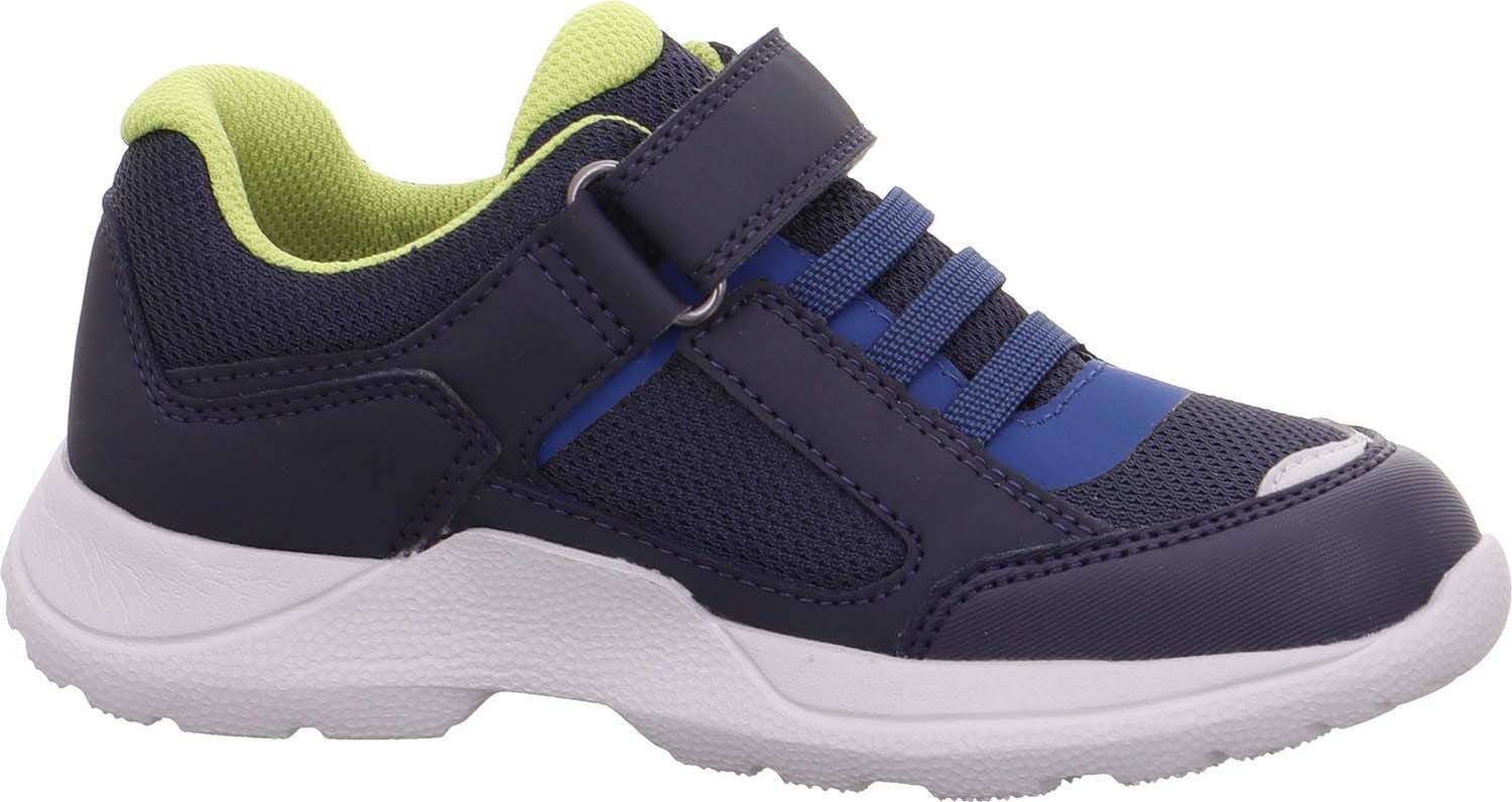 Superfit Rush GTX Kinder Sneaker, Blue/Green, 28, Kinderschuhe von Superfit