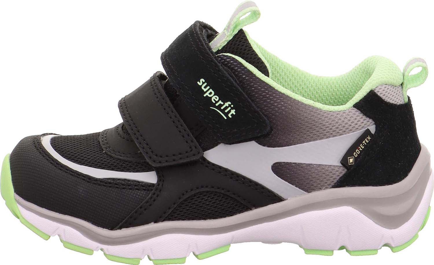 Superfit Sport5 GTX Kinder Sneaker, Black/Green, 21, Kinderschuhe Superfit Sport5 GTX Kinder Sneaker, Black/Green, 21, Kinderschuhe von Superfit