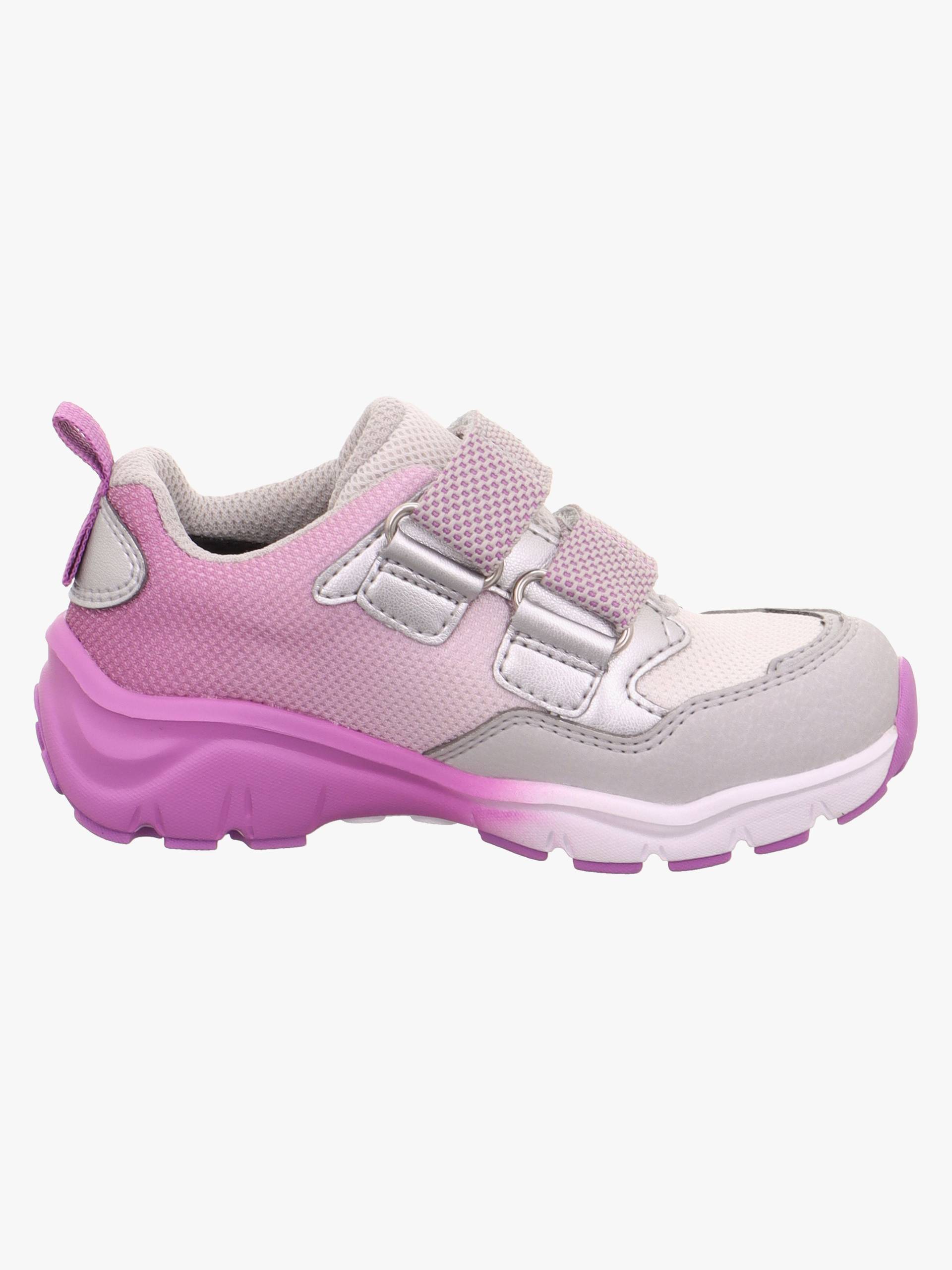 Superfit Sport5 WP Kinder Sneaker,  Light Grey/Purple, 25, Kinderschuhe von Superfit
