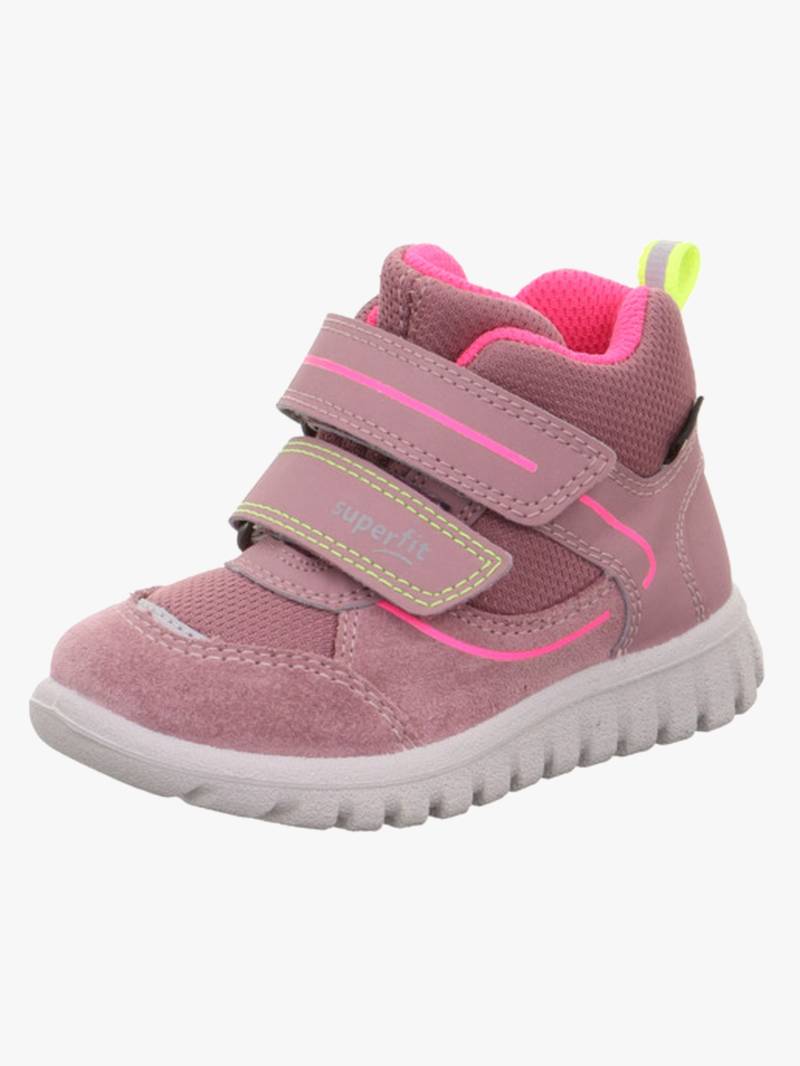 Superfit Sport7 Mini GTX Kinder Sneaker, Pink, 24, Kinderschuhe von Superfit