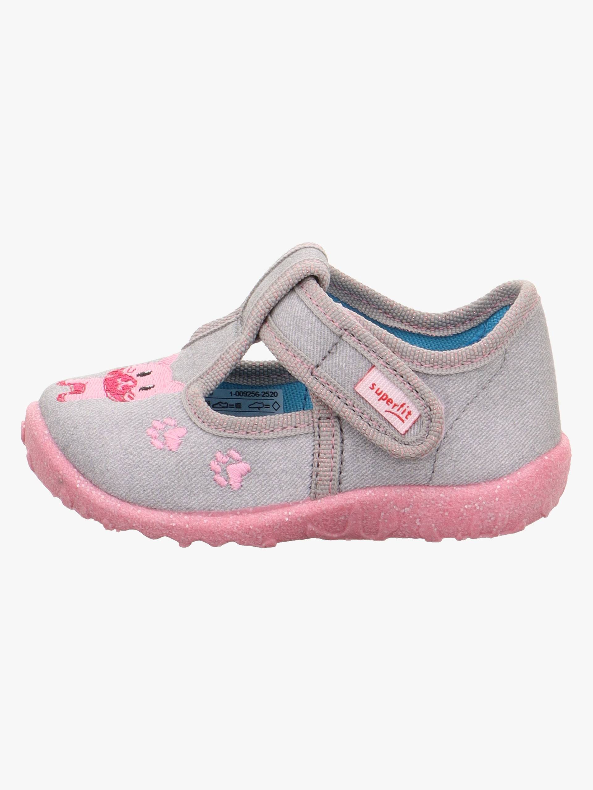 Superfit Spotty Hausschuhe, Grau, 22 von Superfit