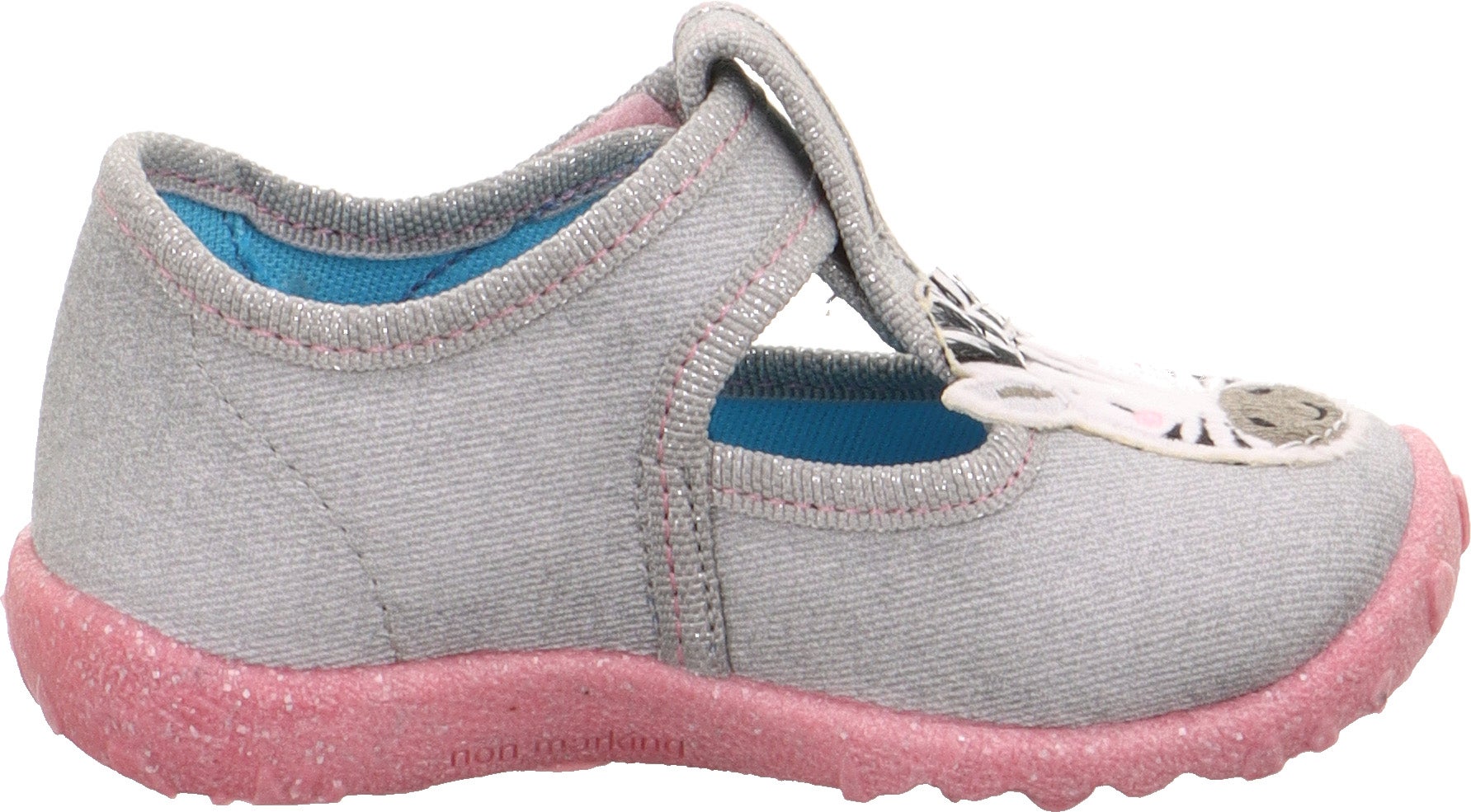 Superfit Spotty Pantoffeln, Grau, 19 Superfit Spotty Pantoffeln, Grau, 19 von Superfit