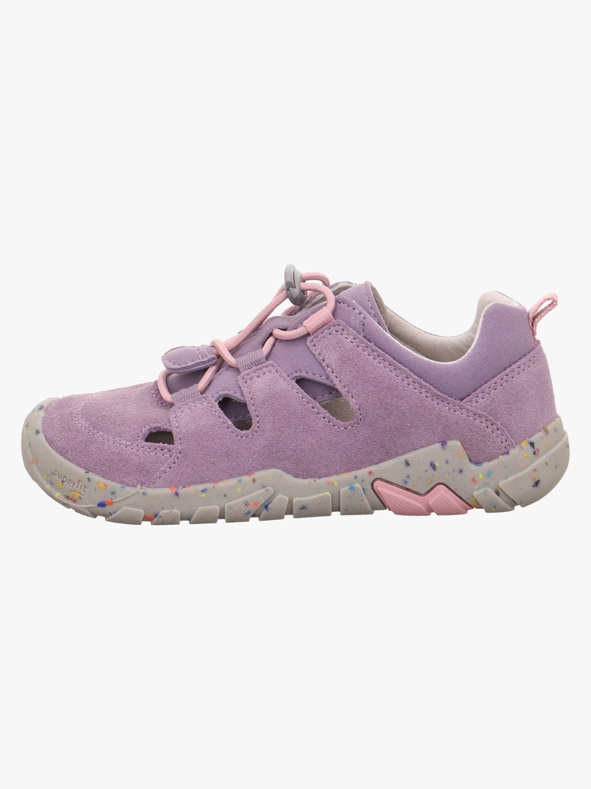 Superfit Trace Barefoot GTX Kinder Sneaker, Pink/Purple, 31, Kinderschuhe von Superfit