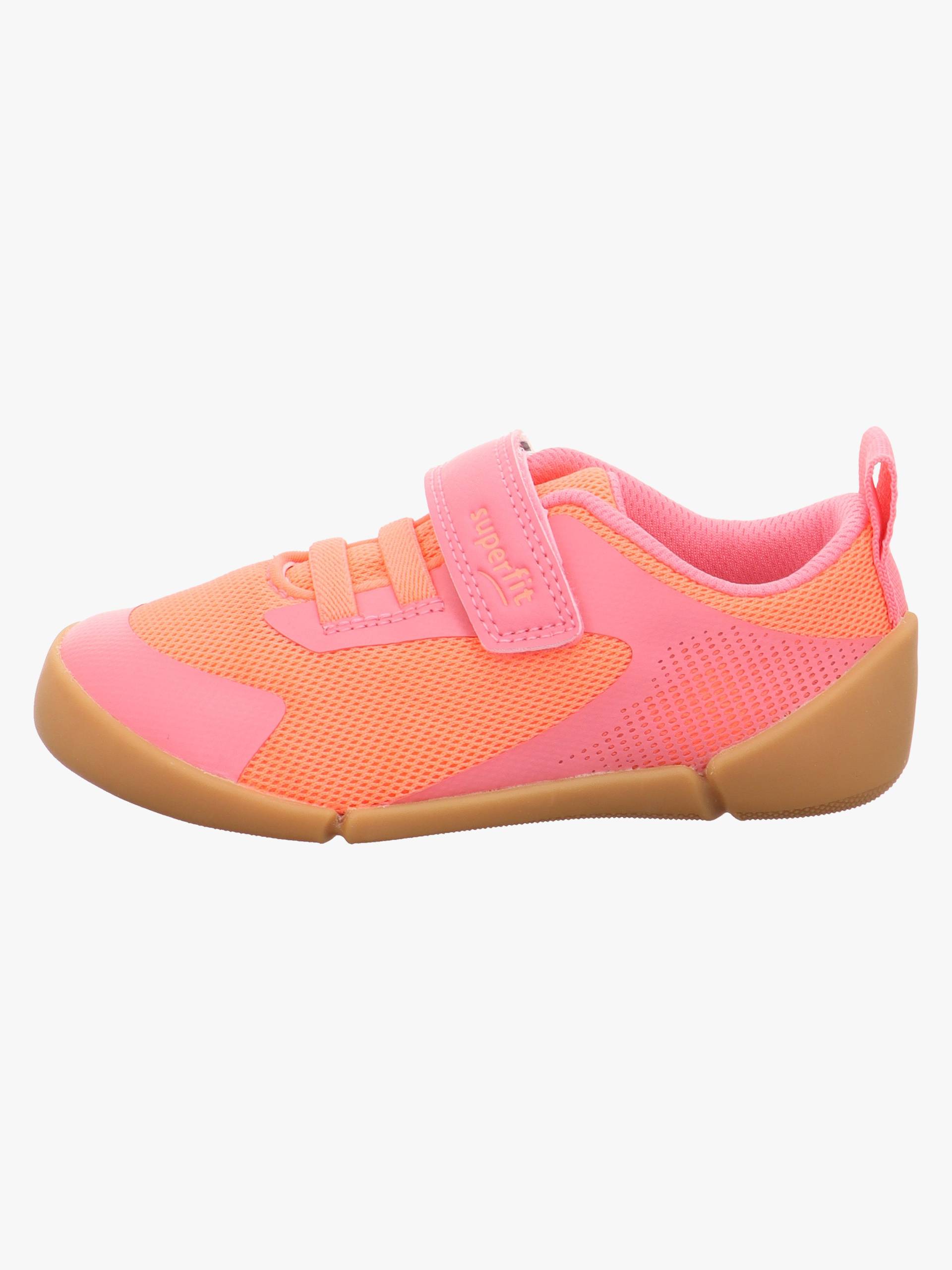 Superfit Vento Barefoot Kinder Sneaker, Pink/Orange, 32, Kinderschuhe von Superfit