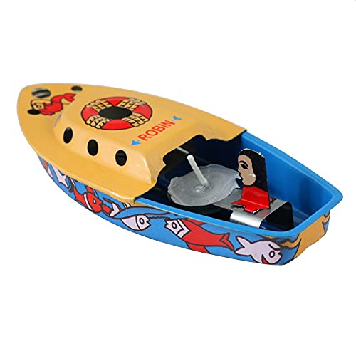 Superfreak Blechboot - Blechspielzeug - Knatterboot Boot Robin von Superfreak