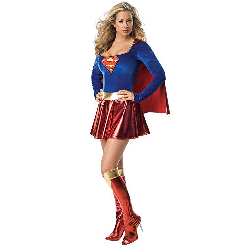 Generique - Sexy Supergirl-Kostüm Deluxe für Damen von Superman