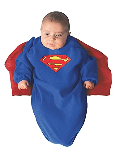 Rubies Baby Kostüm Superman 81105 Newborn (0-9 Monate) von Rubie's