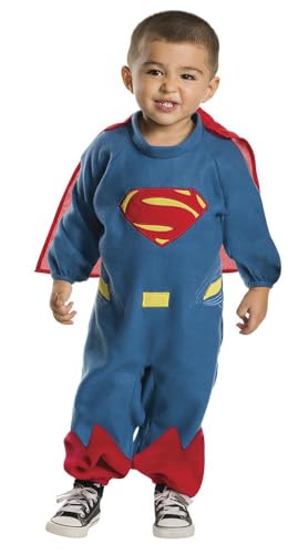 Superman Doj Toddler Kostüm, Rot/Blau, 1-2 Jahre von Superman