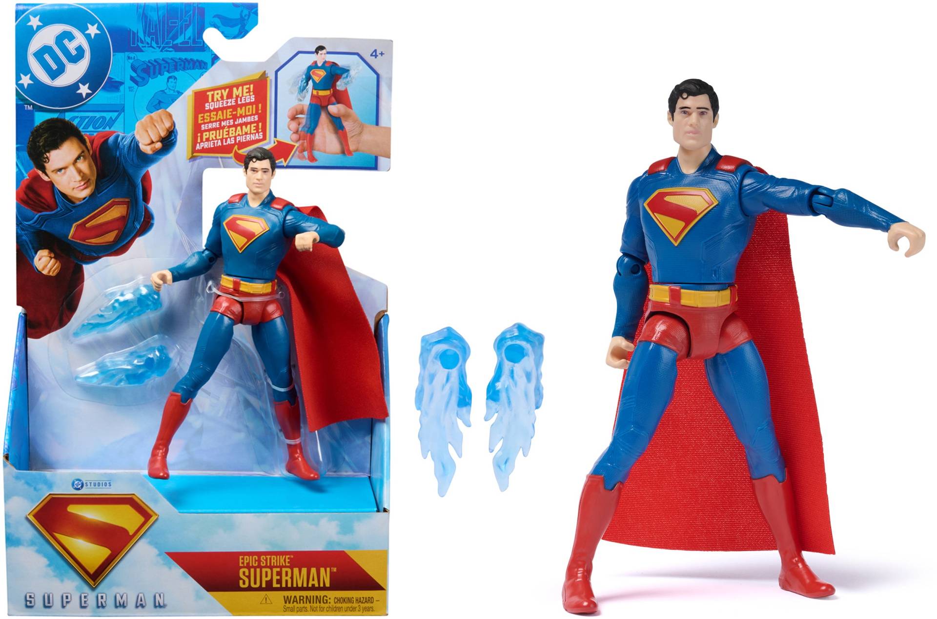 Superman Movie Feature Actionfigur - 15 cm Superman Movie Feature Actionfigur - 15 cm von Superman