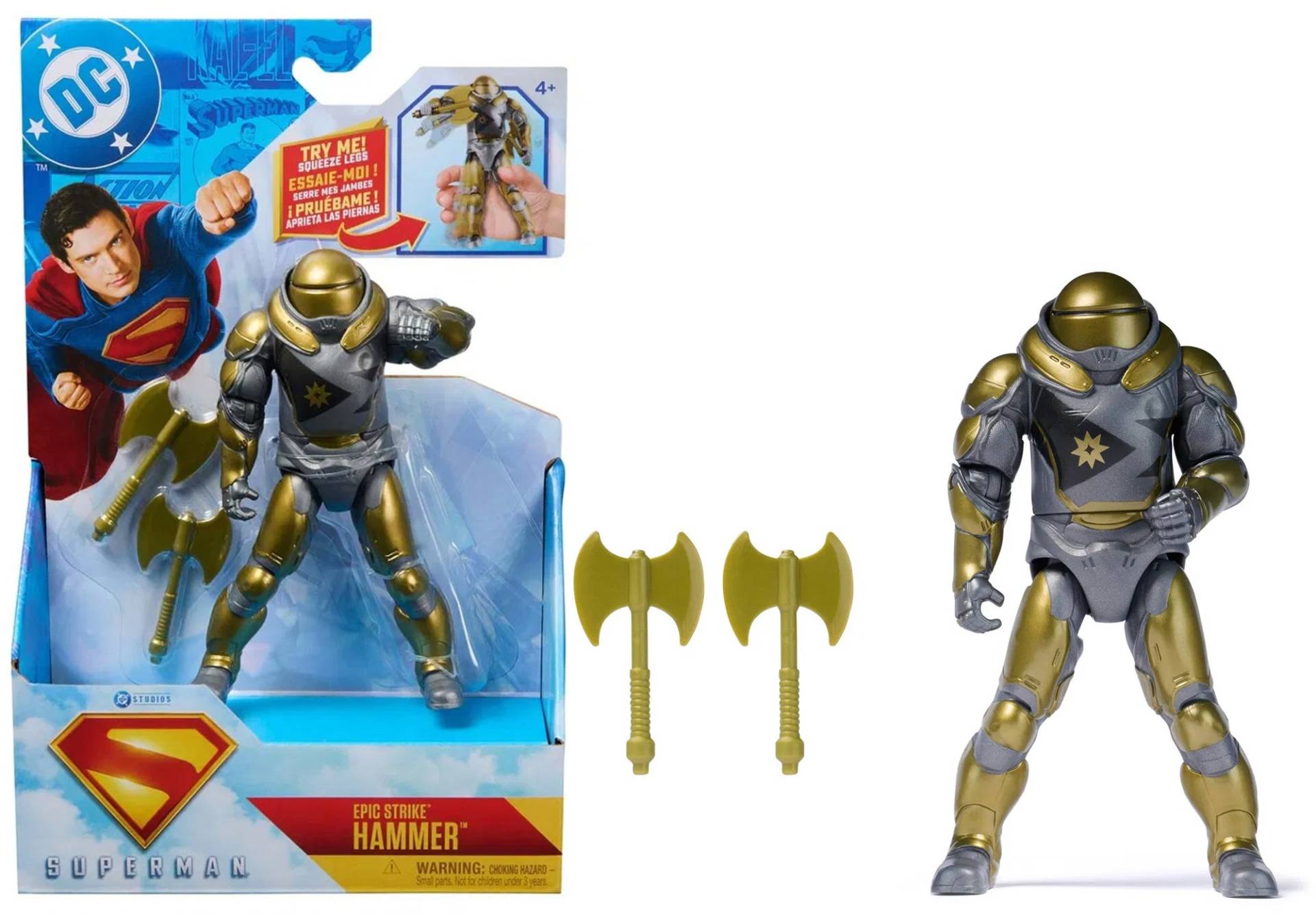 Superman Movie Feature Hammer Actionfigur - 15 cm Superman Movie Feature Hammer Actionfigur - 15 cm von Superman