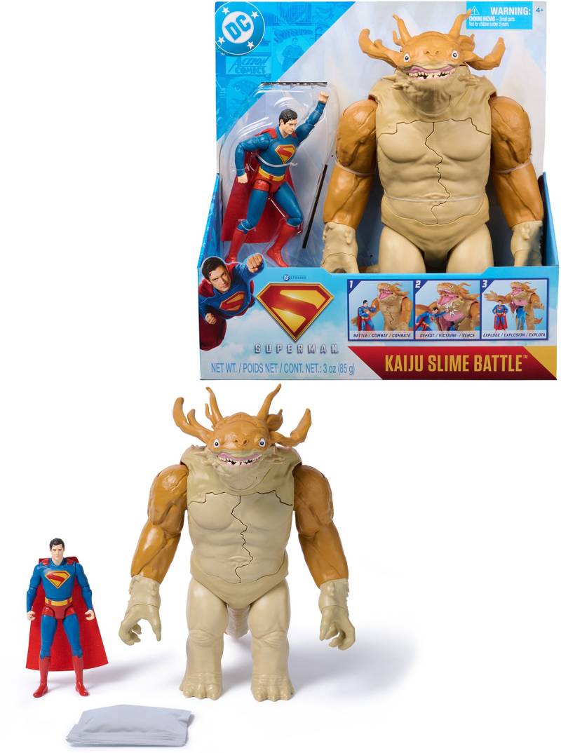 Superman Movie Kaiju Slime Explosion Battle Actionfigur von Superman