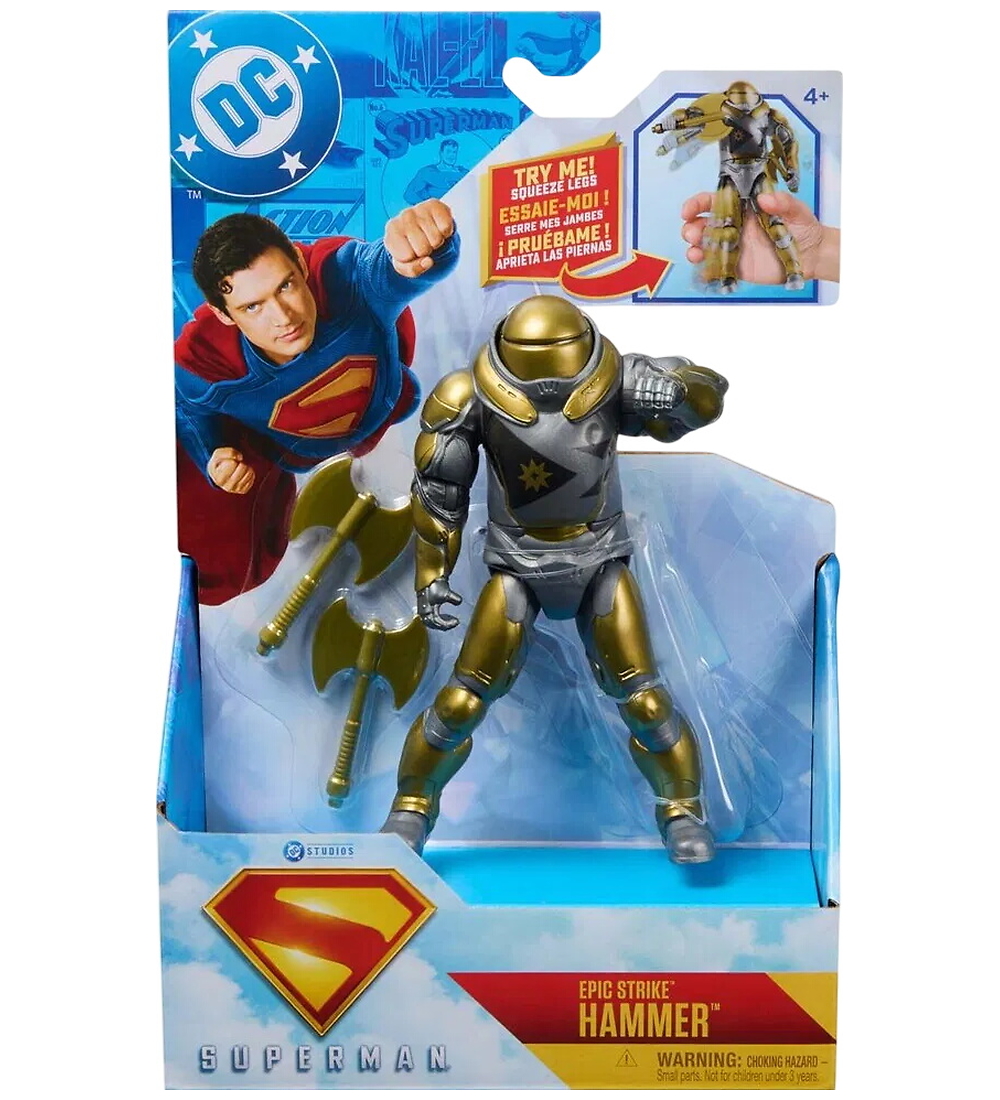 Superman Spielfigur - 15 cm - Hammer - Superman - One Size - Spielzeugfiguren Superman Spielfigur - 15 cm - Hammer - Superman - One Size - Spielzeugfiguren von Superman