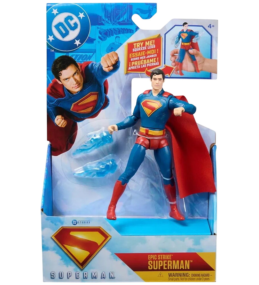 Superman Spielfigur - 15 cm - Superman - Superman - One Size - Spielzeugfiguren Superman Spielfigur - 15 cm - Superman - Superman - One Size - Spielzeugfiguren von Superman