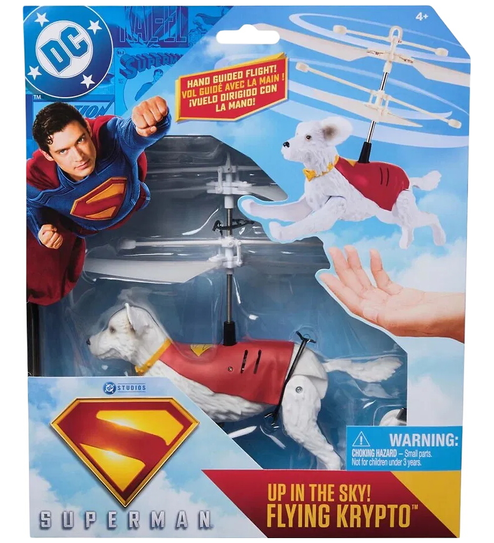 Superman Spielfigur - Fliegender Krypto - 19cm - Superman - One Size - Spielzeugfiguren Superman Spielfigur - Fliegender Krypto - 19cm - Superman - One Size - Spielzeugfiguren von Superman