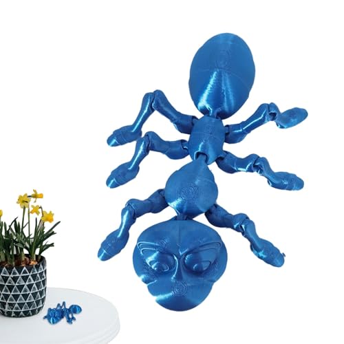 Suphyee 3D-gedrucktes Spielzeug,3D-gedruckter Frosch | Tierische bewegliche Gelenke Erwachsene Zappelspielzeug | Froschspielzeug mit beweglichen Gelenken, Schreibtischspielzeug für Kinder, bewegliches von Suphyee