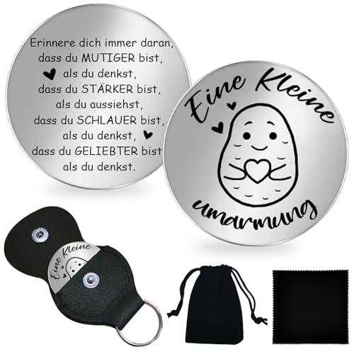 SupreLuck Pocket Hug Eine Kleine Umarmung Glücksbringer, Mutmacher Geschenk Glücksbringer Prüfung Gute Besserung Geschenke für Frauen Männer Beste Freundin Kollegen Motivationsgeschenke（Potato ） von SupreLuck