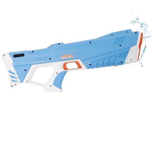 Supreme Sports Aqua Bolt | Elektrischer Wasserblaster mit wiederaufladbarem Akku; Lange Reichweite 6 m Präzisions-Einweichen; schnelles Befüllen | automatisches Nachfüllen; leichtes Design für Kinder von Supreme Silent Sports