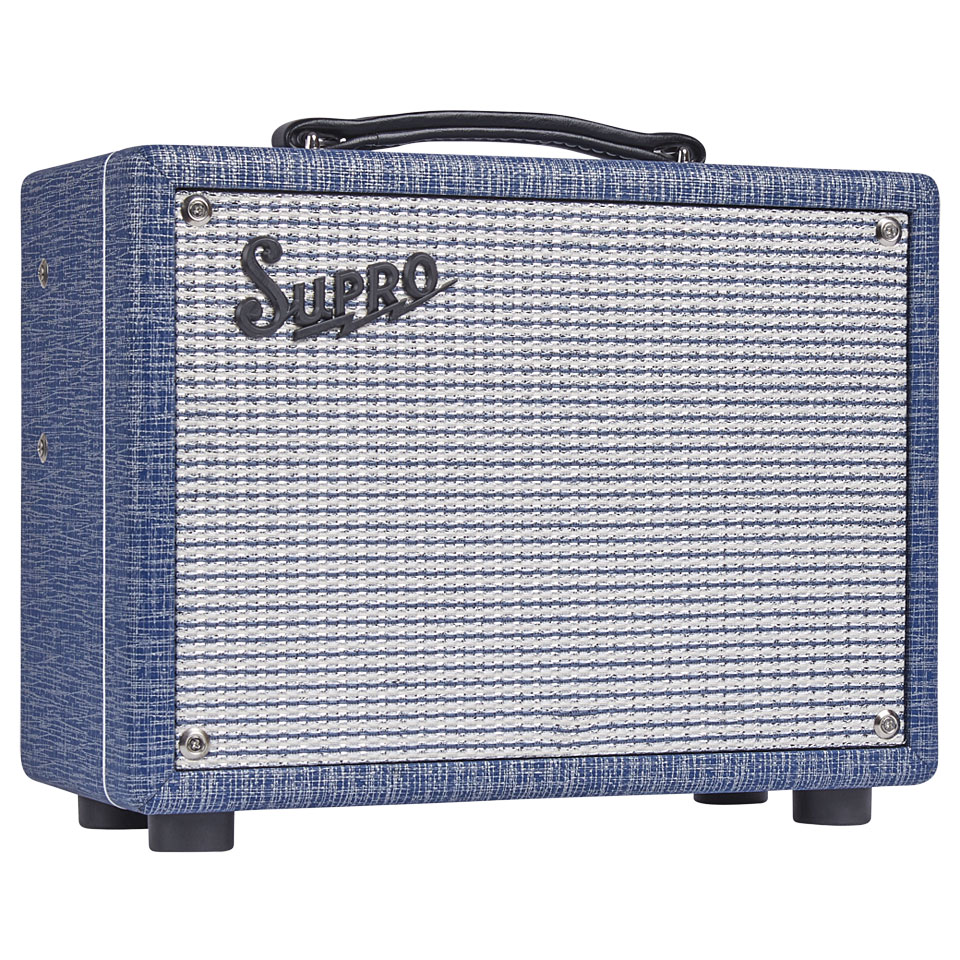 Supro &#39;64 Super Blue Rhino Tolex E-Gitarrenverstärker von Supro