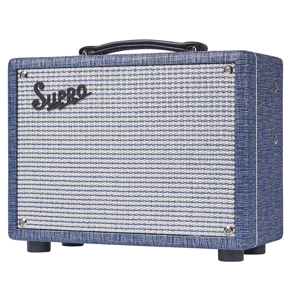Supro '64 Reverb Blue Rhino Tolex E-Gitarrenverstärker Supro '64 Reverb Blue Rhino Tolex E-Gitarrenverstärker von Supro