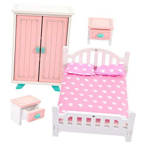 1Satz Miniaturmöbel für Teiliges Miniaturhausmöbel für Schlafzimmer Kreatives Fantasie und Kreativität Langlebig und Kinderfreundlich 1Satz Miniaturmöbel für Teiliges Miniaturhausmöbel für Schlafzimmer Kreatives Fantasie und Kreativität Langlebig und Kinderfreundlich von Supvox
