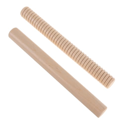 2 Stück Holz Rhythmusstäbe für Musikinstrument für Früherziehung Percussion für Kreative Klangentdeckung und Rhythmusübungen Langlebig und Stabil 2 Stück Holz Rhythmusstäbe für Musikinstrument für Früherziehung Percussion für Kreative Klangentdeckung und Rhythmusübungen Langlebig und Stabil von Supvox