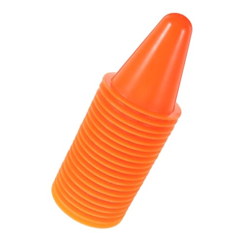 30 Stück Rollschuh Marker Stapelbare Trainingshütchen für Sport und Agilität Leicht und Stabil für Indoor und Outdoor Training von Supvox