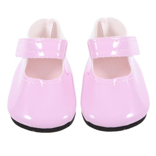 SUPVOX 1 Paar Süße Miniatur Puppenschuhe für 18 Zoll Puppen Dekorative Leder Schuhe für Mädchen Spielzeug Zubehör für Puppenhaus und Rollenspiele SUPVOX 1 Paar Süße Miniatur Puppenschuhe für 18 Zoll Puppen Dekorative Leder Schuhe für Mädchen Spielzeug Zubehör für Puppenhaus und Rollenspiele von Supvox