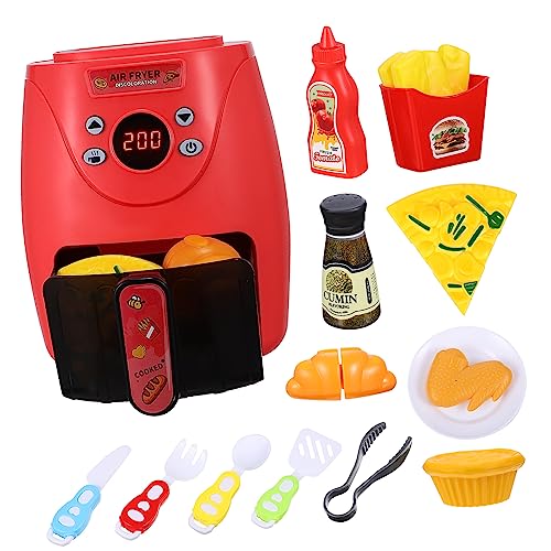 SUPVOX 1 Satz Air Fryer Spielset mit Farbwechselndem Spielzeugessen Realistisches Küchenspielzeug für Fördert Kreativität und Hand Auge Koordination für Rollenspiele und Kreative SUPVOX 1 Satz Air Fryer Spielset mit Farbwechselndem Spielzeugessen Realistisches Küchenspielzeug für Fördert Kreativität und Hand Auge Koordination für Rollenspiele und Kreative von Supvox