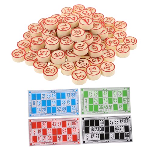 SUPVOX 1 Satz Bingo -Brettspiel Familie groß für logisches Schachspiel- Zahlenschach Bingo-Schach Party-Schachspiel Schachbrettspiel Bingos-Spiel-Requisiten Holz rot SUPVOX 1 Satz Bingo -Brettspiel Familie groß für logisches Schachspiel- Zahlenschach Bingo-Schach Party-Schachspiel Schachbrettspiel Bingos-Spiel-Requisiten Holz rot von Supvox