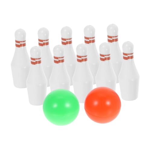SUPVOX 1 Satz Bowling Set Pins Bälle Dekoration für Puppenhaus Hochsimuliertes Bowling Sicheres Material für Spielzeugliebhaber und Schreibtisch Dekoration SUPVOX 1 Satz Bowling Set Pins Bälle Dekoration für Puppenhaus Hochsimuliertes Bowling Sicheres Material für Spielzeugliebhaber und Schreibtisch Dekoration von Supvox