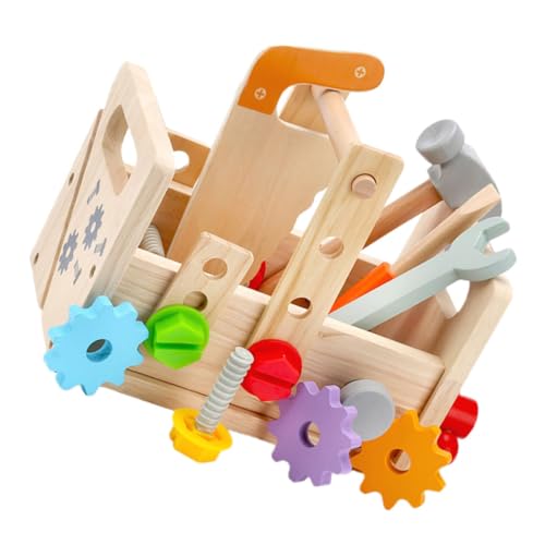 Supvox 1satz Werkzeugkasten Für Mädchen Lernspielzeug Für Kleinkinder Mit Realistischen Werkzeugen Für Rollenspiele Zu Geburtstagen Und Feiertagen von Supvox