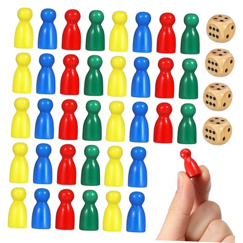 SUPVOX 1 Satz Hölzerne Schachstücke Zubehör für Brettspiele Brettspielfiguren Holz Schach Schachbrett zubehör Tabletop-Spielkomponente Schach für Brettspiel Brettspiele Bauern Muhe SUPVOX 1 Satz Hölzerne Schachstücke Zubehör für Brettspiele Brettspielfiguren Holz Schach Schachbrett zubehör Tabletop-Spielkomponente Schach für Brettspiel Brettspiele Bauern Muhe von Supvox
