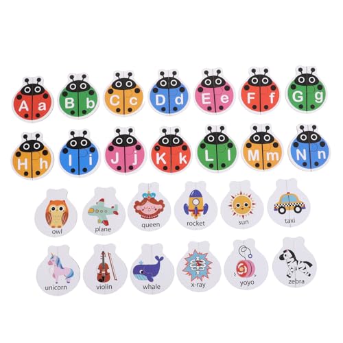 SUPVOX ABC Matching Game Für Junge Mädchen Montessori Lernspielzeug Zur Buchstabenerkennung Und Tierwörterlernen Pädagogische Aktivitäten Für Vorschulkinder SUPVOX ABC Matching Game Für Junge Mädchen Montessori Lernspielzeug Zur Buchstabenerkennung Und Tierwörterlernen Pädagogische Aktivitäten Für Vorschulkinder von Supvox
