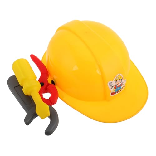 SUPVOX 1 Satz Kinderingenieur Set Reparaturset -bauhelm Bauarbeiter Playset Werkzeugkasten Für Mädchen -schutzhelm Construction Kit Kinderschere Plastik SUPVOX 1 Satz Kinderingenieur Set Reparaturset -bauhelm Bauarbeiter Playset Werkzeugkasten Für Mädchen -schutzhelm Construction Kit Kinderschere Plastik von Supvox