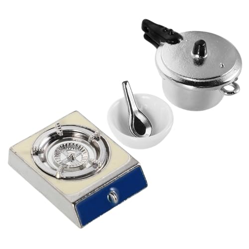 SUPVOX 1 Satz Küchenspielzeug Mini-Kochtopf Mini-Hausküchenmodell Mini-Hauskochgeschirr Miniatur-Küchengerät Mini-Kochgeschirr für Herdplatten Miniatur-Kochtöpfe Legierung Silber SUPVOX 1 Satz Küchenspielzeug Mini-Kochtopf Mini-Hausküchenmodell Mini-Hauskochgeschirr Miniatur-Küchengerät Mini-Kochgeschirr für Herdplatten Miniatur-Kochtöpfe Legierung Silber von Supvox