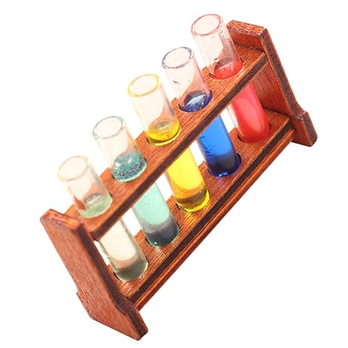 SUPVOX 1 Satz Mini Farbreagenzglas Mini Reagenzgläser Kleines Requisitenregal Ornament Miniatur Reagenzglas Modell Puppenhaus Dekoratives Zubehör Mini Szenen Requisiten SUPVOX 1 Satz Mini Farbreagenzglas Mini Reagenzgläser Kleines Requisitenregal Ornament Miniatur Reagenzglas Modell Puppenhaus Dekoratives Zubehör Mini Szenen Requisiten von Supvox