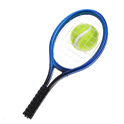 SUPVOX 1 Satz Mini Tennis Racket für Puppenhaus Mini Tennis Schläger für Kreative Dekoration Miniaturhäusern für Sammler SUPVOX 1 Satz Mini Tennis Racket für Puppenhaus Mini Tennis Schläger für Kreative Dekoration Miniaturhäusern für Sammler von Supvox