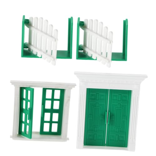 SUPVOX 1 Satz Miniaturtüren und Fenster Teiliges DIY Zubehör für Puppenhäuser und Modellbau Leicht zu Montieren Resin für mit Familie und Freunden SUPVOX 1 Satz Miniaturtüren und Fenster Teiliges DIY Zubehör für Puppenhäuser und Modellbau Leicht zu Montieren Resin für mit Familie und Freunden von Supvox