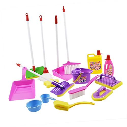 SUPVOX 1 Satz Reinigungsspielzeug Set für Teiliges Putzset mit Bunten Reinigungsutensilien für Rollenspiele und Kreative Spielstunden Jungen SUPVOX 1 Satz Reinigungsspielzeug Set für Teiliges Putzset mit Bunten Reinigungsutensilien für Rollenspiele und Kreative Spielstunden Jungen von Supvox
