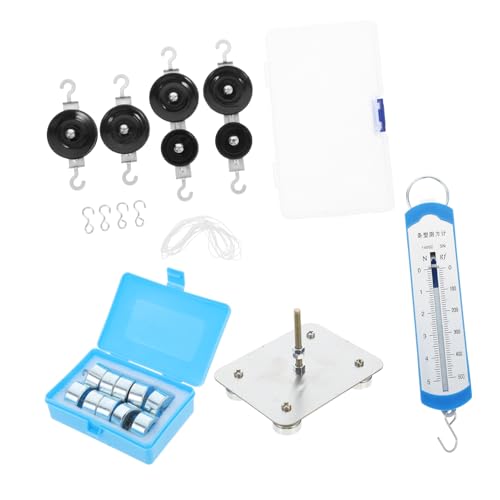 SUPVOX 1 Satz Riemenscheibensatz Flaschenzugsystem für Magnet-Wissenschafts-Kit Metall SUPVOX 1 Satz Riemenscheibensatz Flaschenzugsystem für Magnet-Wissenschafts-Kit Metall von Supvox