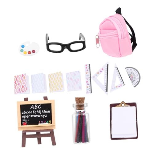 SUPVOX 1 Satz Schulbag -Modell Miniaturenbuch Kinderspielzeug Spielzeugschule Miniatur-schulbedarf Stellen Sie Sich Vor, Zu Mini-vorräte Holz SUPVOX 1 Satz Schulbag -Modell Miniaturenbuch Kinderspielzeug Spielzeugschule Miniatur-schulbedarf Stellen Sie Sich Vor, Zu Mini-vorräte Holz von Supvox