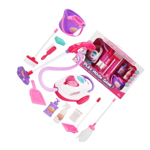 SUPVOX 1 Satz Teiliges Reinigungsset für Staubsauger und Putzset für Rollenspiele Buntes und Sicheres für Kleine Mädchen ohne Batterien Fördert Spielerisch die Zufällige SUPVOX 1 Satz Teiliges Reinigungsset für Staubsauger und Putzset für Rollenspiele Buntes und Sicheres für Kleine Mädchen ohne Batterien Fördert Spielerisch die Zufällige von Supvox