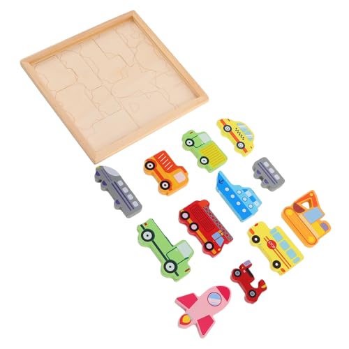 SUPVOX 1 Satz Transportfahrzeug Puzzle für Holzpuzzle für Kleinkinder Kognitiven Fähigkeiten und Hand Auge Koordination für Vorschule und Interaktive SUPVOX 1 Satz Transportfahrzeug Puzzle für Holzpuzzle für Kleinkinder Kognitiven Fähigkeiten und Hand Auge Koordination für Vorschule und Interaktive von Supvox