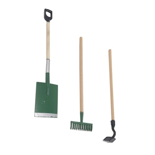SUPVOX 1 Set Mini Gartenwerkzeug Set Puppenhaus Miniaturen Mini Schaufel Gartenwerkzeug Kleine Schaufel Gartengeräte Pflanzenwerkzeug Kinderrechen Farmwerkzeuge Bauernhaus Mini SUPVOX 1 Set Mini Gartenwerkzeug Set Puppenhaus Miniaturen Mini Schaufel Gartenwerkzeug Kleine Schaufel Gartengeräte Pflanzenwerkzeug Kinderrechen Farmwerkzeuge Bauernhaus Mini von Supvox