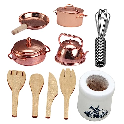 SUPVOX 1 Set Puppenhaus Minimöbel Spielzeugküche Puppenhauszubehör Puppenhausküche Töpfe Und Pfannen Miniatur Küchenzubehör Miniatur Küchenspielzeug Mini Küchenrequisiten Aus Holz SUPVOX 1 Set Puppenhaus Minimöbel Spielzeugküche Puppenhauszubehör Puppenhausküche Töpfe Und Pfannen Miniatur Küchenzubehör Miniatur Küchenspielzeug Mini Küchenrequisiten Aus Holz von Supvox