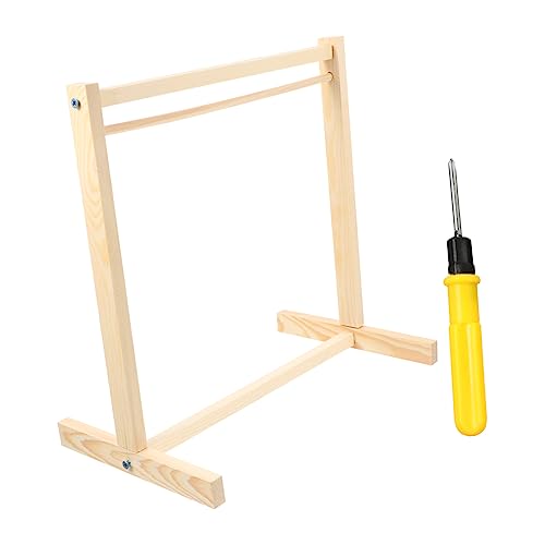 SUPVOX 1 Stück Holz Puppen Kleiderbügel Großer Hängeständer für Puppenbekleidung für Spielzeugaccessoires und Puppenkleider rutschfest und Handfreundlich SUPVOX 1 Stück Holz Puppen Kleiderbügel Großer Hängeständer für Puppenbekleidung für Spielzeugaccessoires und Puppenkleider rutschfest und Handfreundlich von Supvox