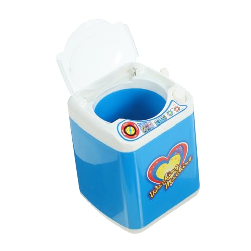 SUPVOX 1 Stück Simulation Waschmaschine Kinderspielzeug Lustiges Kleidung Waschen Spielhaus Simulation Wäsche Kunststoff Waschmaschine Kindergeräte Kinderspielzeug Grüne Abs von Supvox