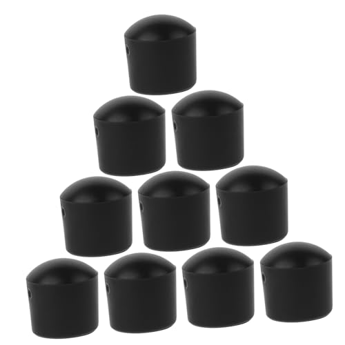 SUPVOX 10 Stück Fußballmaschinenkappe Spiel Kickerspitzenkappen Ersatz Tischstange Kickerstangenkappen Rohr- und Rohrschutzkappen Abdeckung für Kickerstangen Rohrendkappen Plastik Schwarz SUPVOX 10 Stück Fußballmaschinenkappe Spiel Kickerspitzenkappen Ersatz Tischstange Kickerstangenkappen Rohr- und Rohrschutzkappen Abdeckung für Kickerstangen Rohrendkappen Plastik Schwarz von Supvox