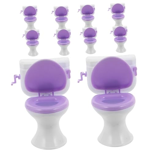 SUPVOX 10 Stück Spiel Miniatur Zubehör Für Kommode Toilettenspielzeug Puppenhaus – Simulation/Mikro Puppenszene Sitzhaus Realistische Kleine Dekoration Schrank Mini Landschaft SUPVOX 10 Stück Spiel Miniatur Zubehör Für Kommode Toilettenspielzeug Puppenhaus – Simulation/Mikro Puppenszene Sitzhaus Realistische Kleine Dekoration Schrank Mini Landschaft von Supvox
